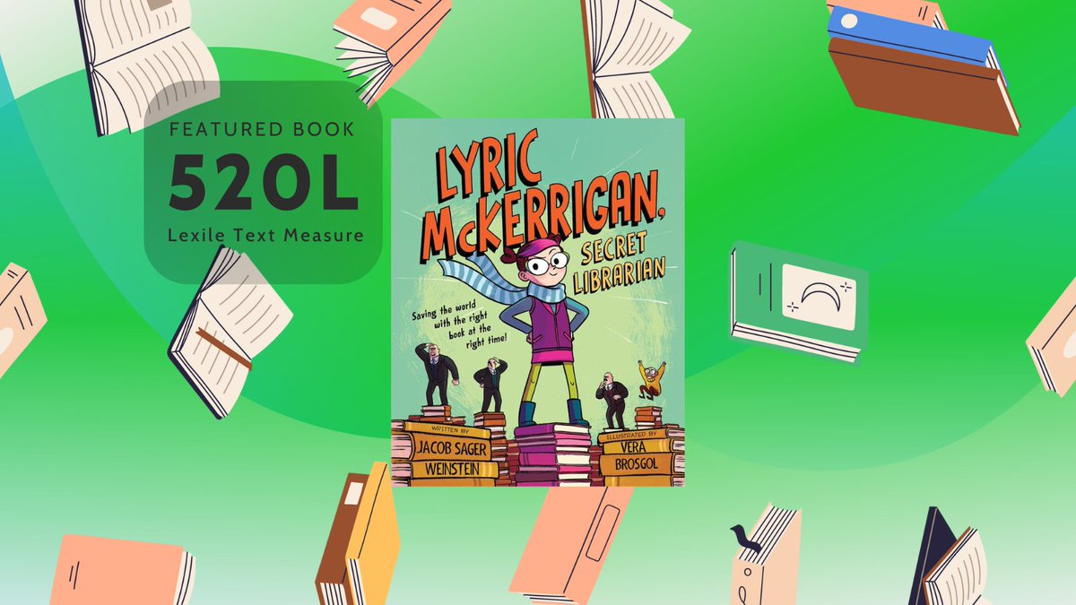 📚🦸‍♀️ Happy #SchoolLibrarianDay! Celebrate the real heroes of reading with Lyric McKerrigan, Secret Librarian (520L) by Jacob Sager Weinstein.

Show your appreciation for the librarians who save the day, one book at a time.
hub.lexile.com/find-a-book/de…