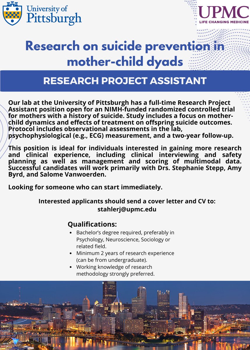 The EMBRACE lab is hiring again! Please share with anyone who may be interested!