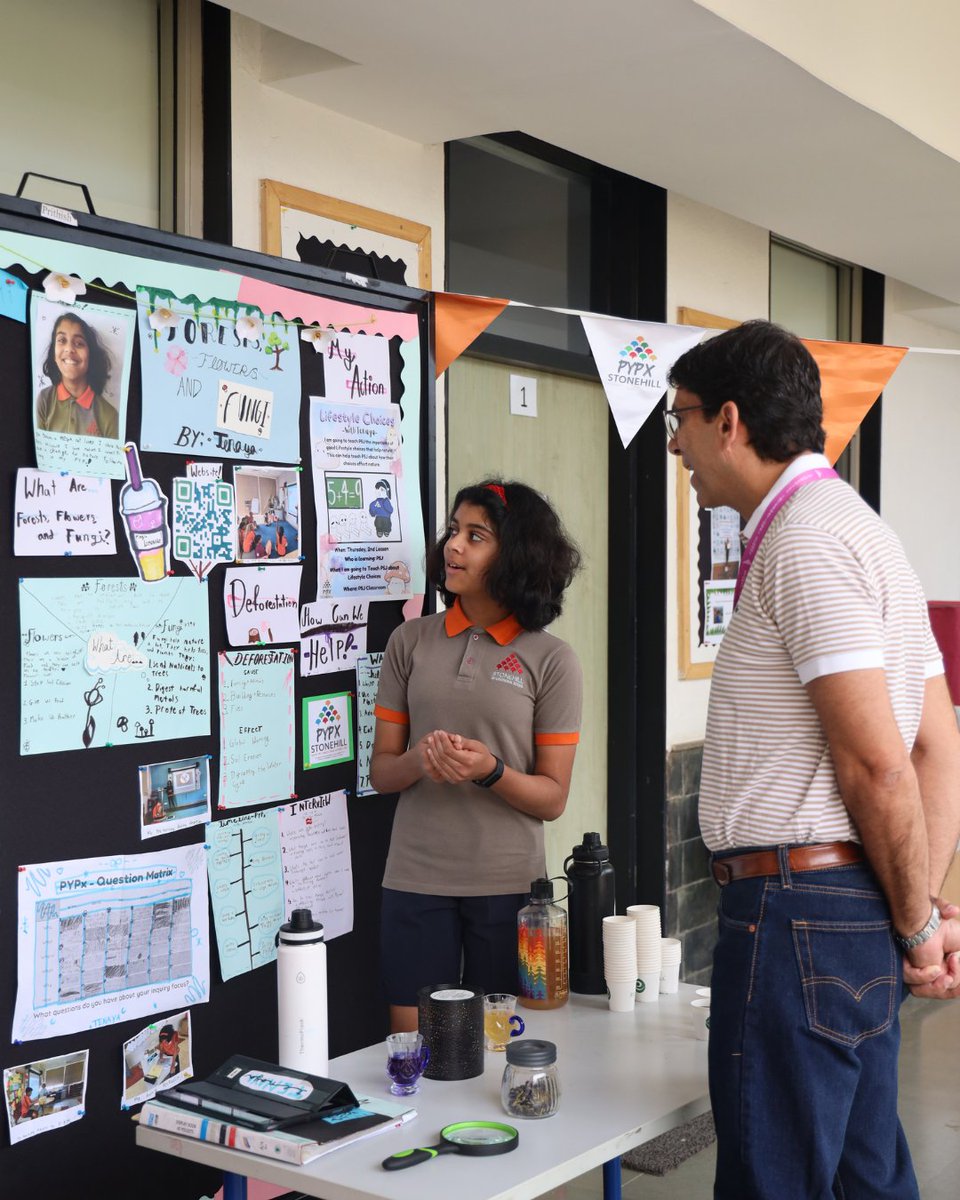Stonehill_SIS's tweet image. Our Grade 5 learners shone bright at the PYPx 2025! They proudly showcased their learning, discoveries, and passions through creative displays and engaging presentations for parents and teachers.
#PYPExhibition2025 #StudentShowcase #IBO #LearnersInAction #SISLearns #pypx