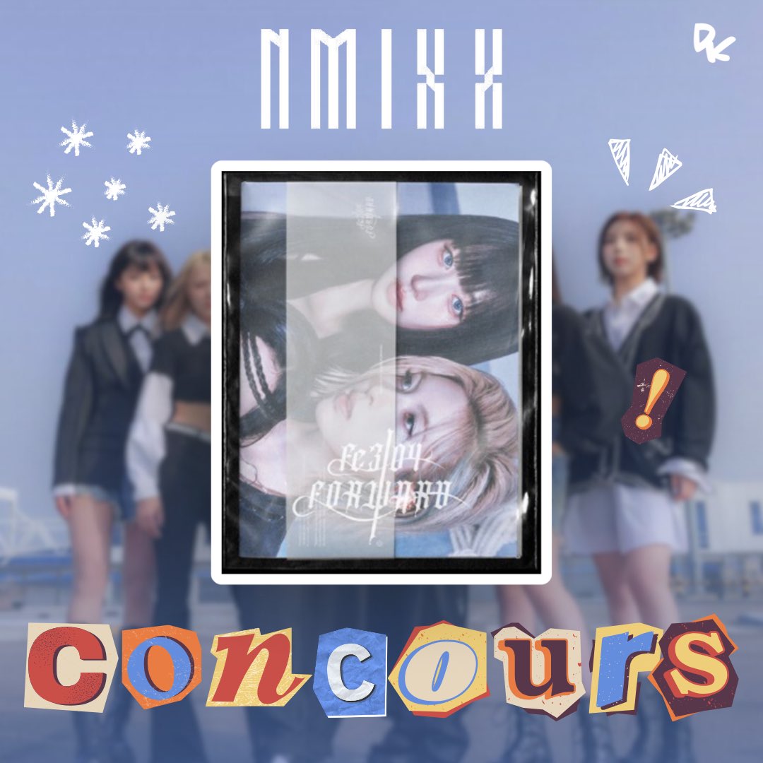 🎁 GIVEAWAY | 

Pour fêter la sortie du nouvel album de <a href="/NMIXX_official/">NMIXX</a>, on vous fait gagner la version GO avec <a href="/virginmusicfr/">Virgin Music France</a> !  

Pour participer :
- Suivre <a href="/dearkorea82/">dear. korea 💌</a> &amp; <a href="/virginmusicfr/">Virgin Music France</a> 
- Like &amp; RT
- Identifie un.e mutus NSWER &amp; partage nous ta chanson fav du comeback

🍀