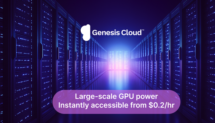 GenesisCloud_'s tweet image. Looking for scalable, affordable #GPUs without the wait? We’ve just rolled out an expansion with flexible pricing options, depending on your setup and including #ondemand &amp;amp; #multinode configurations. Read more and accelerate your #AI workloads today: genesiscloud.com/blog/smart-wor…