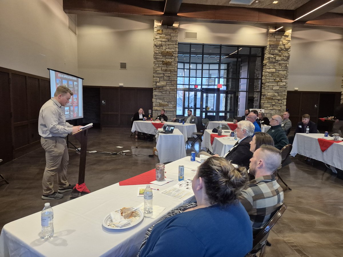 MII held its annual meeting Wednesday night in Marion. We heard committee reports, elected board of directors and presented 10 appreciation awards.