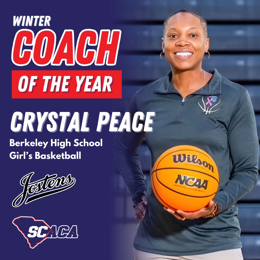 Let’s give a round of applause to Crystal Peace from Berkeley High School! 👏 She’s dedicated 21 years to coaching girls basketball and has won the Region Coach of the Year Award twice! 🏀🏆

A huge “thank you” to Coach Peace for her unwavering dedication and leadership! 🙌