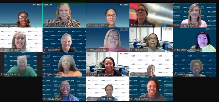 TDHam08 (@theresahamiton) on Twitter photo .<a href="/NIETteach/">National Institute for Excellence in Teaching</a> South-Central Team is excited to celebrate April during our team meeting as we "Hop into Learning" !🐇
#WeGrowTogether
#TheNIETway
<a href="/amyygayle/">Amy Y. Gayle</a>
<a href="/ChristinaHulin/">Christina Hulin</a> .<a href="/NIETteach/">National Institute for Excellence in Teaching</a> South-Central Team is excited to celebrate April during our team meeting as we "Hop into Learning" !🐇
#WeGrowTogether
#TheNIETway
<a href="/amyygayle/">Amy Y. Gayle</a>
<a href="/ChristinaHulin/">Christina Hulin</a>