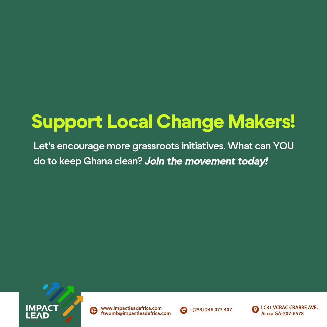 Ghana’s youth are leading the charge for a cleaner future—one bus stop at a time. Will you join them? #BusStopBoys #CleanGhana #ImpactLeadAfrica