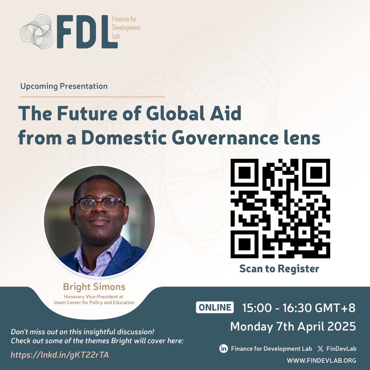 If you plan to be somewhere close to the Paris School of Economics (on the 2nd campus of École normale supérieure along Boulevard Jourdain) on Monday, the 7th of April, please RSVP to attend this talk by Bright on how countries in Africa should react to the big changes happening