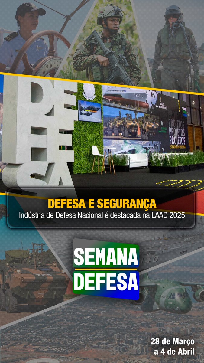 #SemanaDefesa | Assista à edição do programa e fique por dentro dos principais temas da Defesa! 

📲 Assista em: youtube.com/shorts/bNHW7WH…