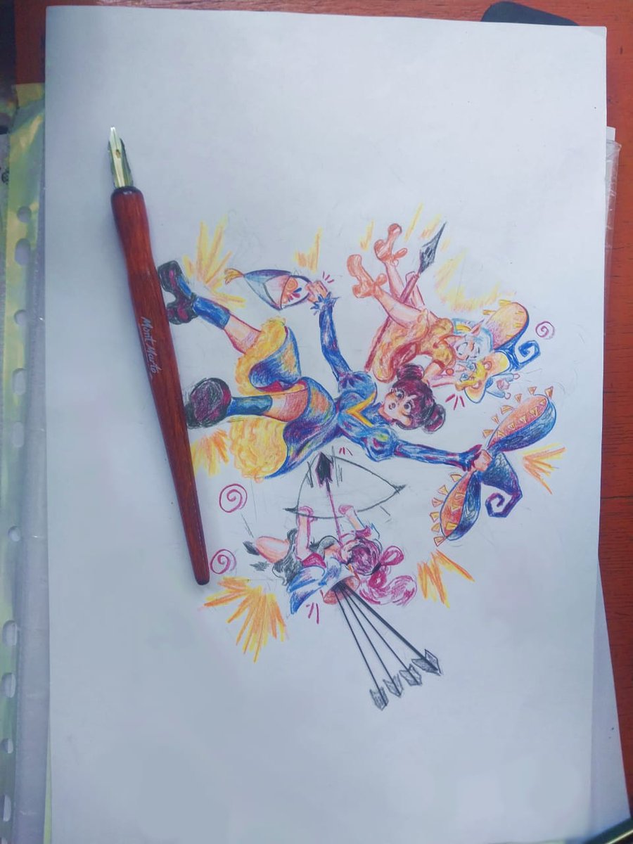 OikawaKinomoto's tweet photo. Wip dibujito (vestido de Atelier Witch Hat) https://t.co/l2yUZQZkqx
