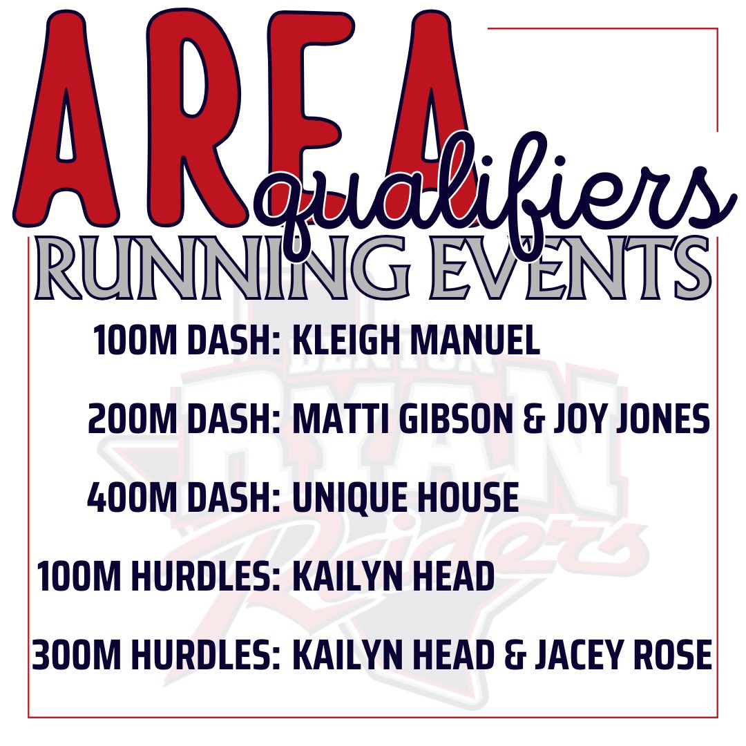 Ryan Girls Track tweet media