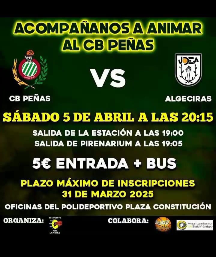 QuinAntoni's tweet photo. Este sábado 40 aficionados al baloncesto 🏀 de Peña La Murga irán a animar al @CBPHuesca en su camino a los Playoffs.
AÚPA PEÑAS https://t.co/im4VfqCpI7