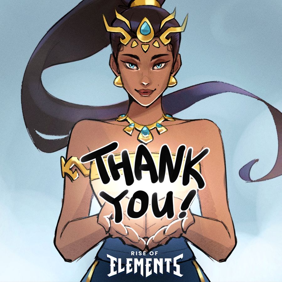 WickedFoxInc's tweet photo. That’s a wrap on our #Kickstarter campaign for #RiseofElements -- and we're 106% funded! 🎇 

We are absolutely blown away by the support from all of you. Thank you for believing in RoE, we are truly grateful from the bottom of our hearts. 💜 

#PuzzleGames #SteamGames #PCGames https://t.co/P4HJ1L56Mb