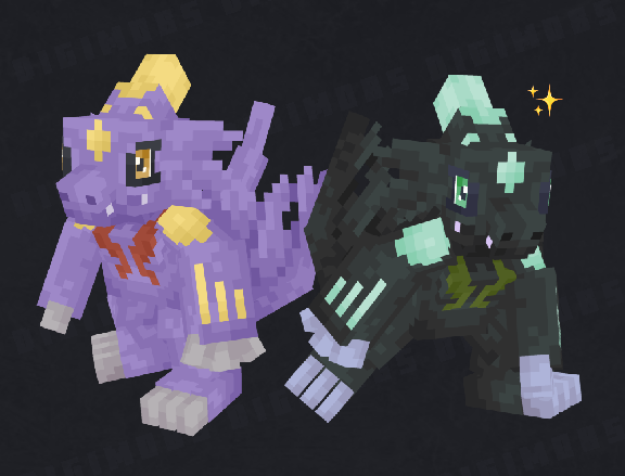 DigimobsMod's tweet image. The last of the Tamer's partners is making its way into Digimobs!
#Digimon #digimobs #Blockbench #minecraft #デジモン #pixelart