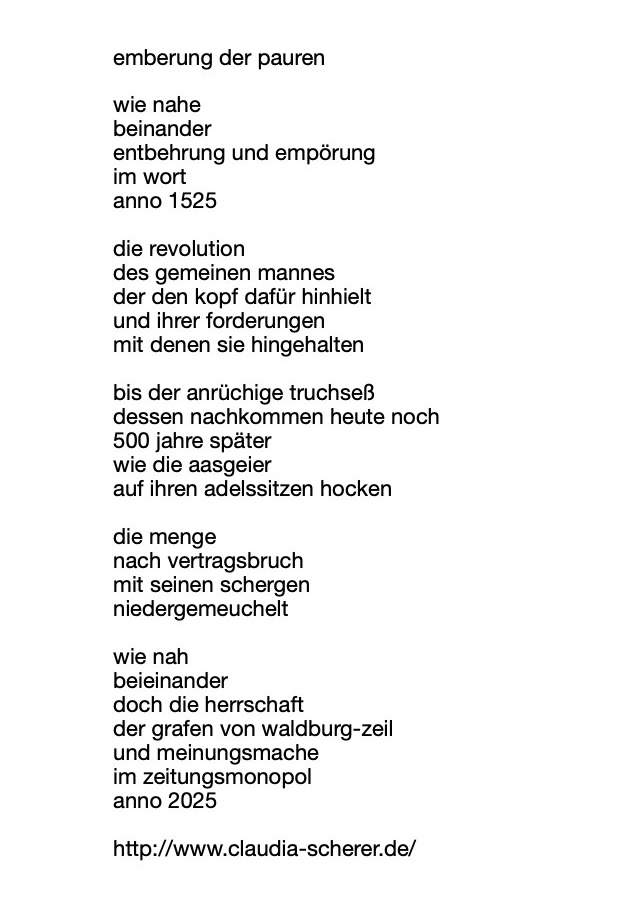 Promenadeur's tweet image. emberung der sauren