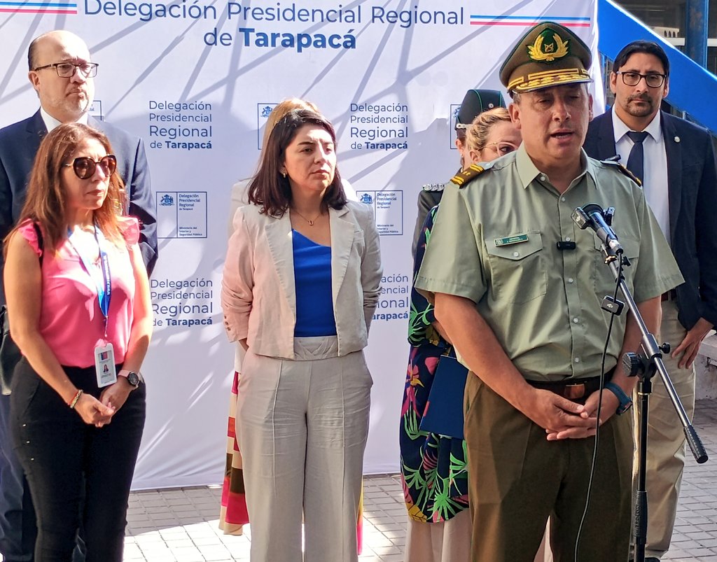 ¡Buenas noticias para #Tarapacá!  Disminuye un 26,2% la tasa de homicidios en 2024, según el Informe Nacional de Víctimas de Homicidios Consumados en Chile. La Seremi (i) Ana María Peralta destacó el trabajo intersectorial de este avance en seguridad pública.