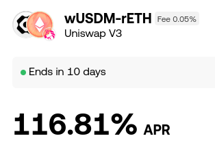 StakeRocketPool's tweet image. @PancakeSwap is still rocking the highest standard APR at up to 16.5% APR!

@okx and @Uniswap have their special boosted pools where one of the two is up to 116.81% APR.

You can check out rpldefi.com for more info! Always make sure to do your own research!

1/5