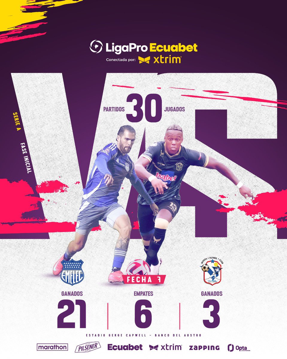 LigaPro (@ligaproec) on Twitter photo 📍Historial entre <a href="/CSEmelec/">Club Sport Emelec</a> y <a href="/MantaFutbolClub/">Manta Futbol Club</a> 🔥
#DatosLigaProEcuabetConectadaPorXtrim 🇪🇨💯
#LigaProEcuabetConectadaPorXtrim 📍Historial entre <a href="/CSEmelec/">Club Sport Emelec</a> y <a href="/MantaFutbolClub/">Manta Futbol Club</a> 🔥
#DatosLigaProEcuabetConectadaPorXtrim 🇪🇨💯
#LigaProEcuabetConectadaPorXtrim