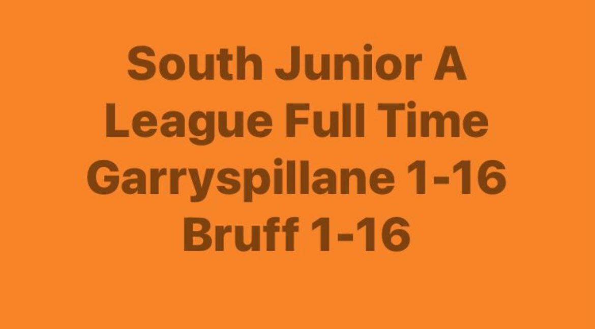 Garryspillane GAA (@garryspillanega) on Twitter photo 