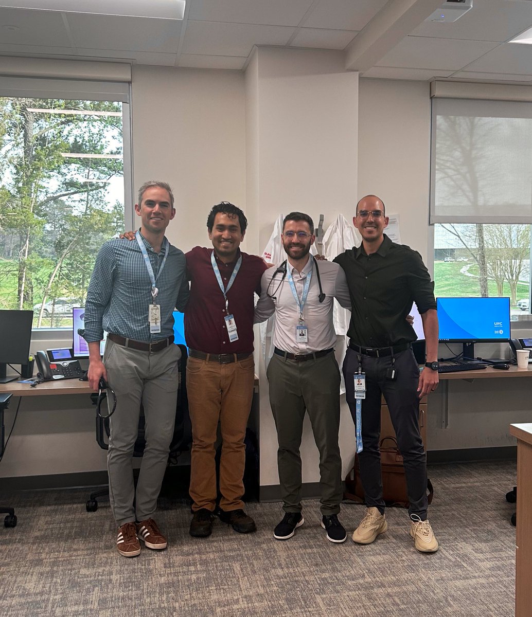 Supervising our excellent first year fellows at my former cardiology fellows clinic was a special moment! <a href="/UNCCardiology/">UNC Division of Cardiology</a>