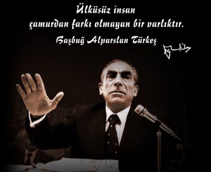 Türk Siyasi Tarihinde Özlenen Milliyetçiliği ile Hepimizin Haklı Saygısını Kazanmış, Başbuğ Sıfatını Hak Etmiş,
#AlparslanTürkeş'i Ölümünün 28. Yıl Dönümünde Saygı, Minnet ve Özlemle Anıyorum.

Mekanı Cennet Olsun.

#AlparslanTürkeş