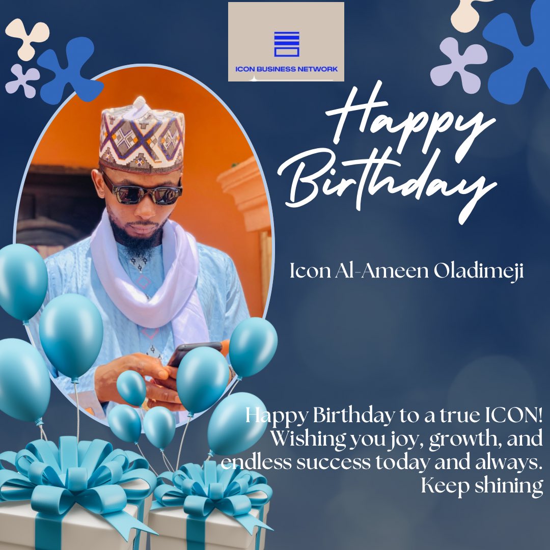 IconBizNetwork_'s tweet image. Happy birthday Icon 

#ICONBusinessNetwork