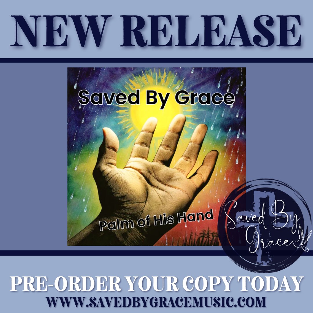 BandSaved's tweet photo. Pre Order your copy of our NEWEST album, "Palm of His Hand" before its release date later this month! 🎶
https://t.co/vJb3pUCKi5 https://t.co/eJtD8TgzIJ