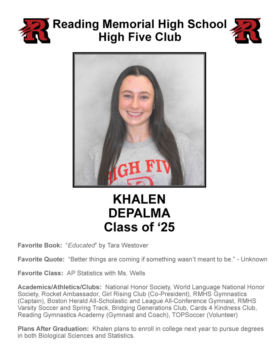 Reading Cooperative (@readingcoopbank) on Twitter photo Congratulations to Khalen DePalma on becoming the newest member of the <a href="/RocketsRMHS/">Reading, Ma Rockets</a> High Five Club! #Classof2025 #GoRockets <a href="/TheOrbitofRMHS/">The Orbit of RMHS</a> <a href="/ReadingSchools/">ReadingPublicSchools</a> <a href="/TownOfReadingMA/">Town of Reading, MA</a> Congratulations to Khalen DePalma on becoming the newest member of the <a href="/RocketsRMHS/">Reading, Ma Rockets</a> High Five Club! #Classof2025 #GoRockets <a href="/TheOrbitofRMHS/">The Orbit of RMHS</a> <a href="/ReadingSchools/">ReadingPublicSchools</a> <a href="/TownOfReadingMA/">Town of Reading, MA</a>