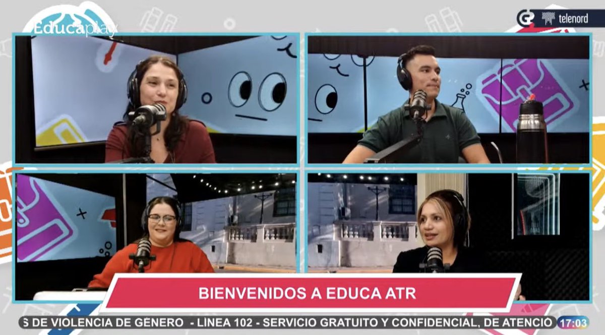 📢#EducaATR • 🔴 #ENVIVO
•El espacio ideal para aprender y debatir sobre educación. 📚✨
De lunes a viernes de 17 a 18📻🔊

Miranos en vivo👇🏼
youtube.com/live/CT46Uk_Fu…