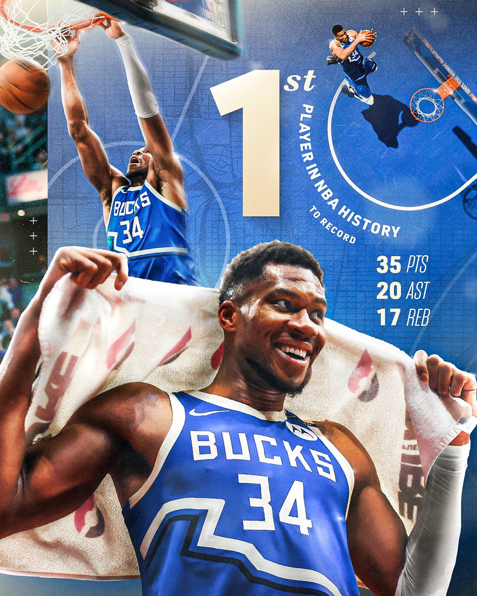 Bucks's tweet photo. Rewriting the record books. https://t.co/BCevExr56c
