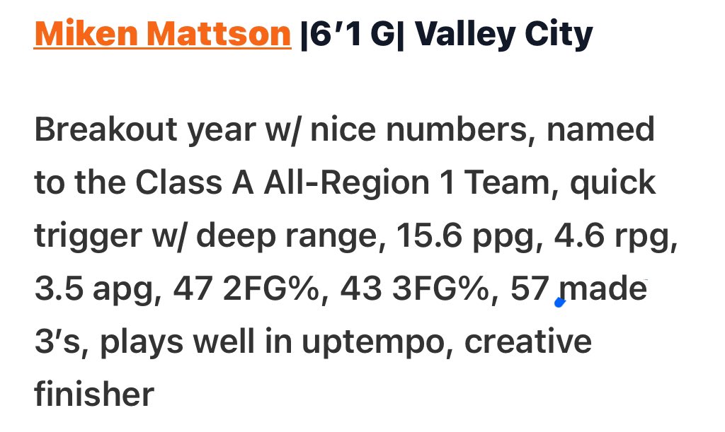 Miken Mattson (@mkmattson1) on Twitter photo Thank You <a href="/PrepHoopsDakota/">Prep Hoops Dakotas</a> For The “Rankings Stock Risers” Article! <a href="/MinnesotaGold/">Minnesota Gold Basketball</a> <a href="/HiLinerHoops/">Valley City Boys Basketball</a> Thank You <a href="/PrepHoopsDakota/">Prep Hoops Dakotas</a> For The “Rankings Stock Risers” Article! <a href="/MinnesotaGold/">Minnesota Gold Basketball</a> <a href="/HiLinerHoops/">Valley City Boys Basketball</a>