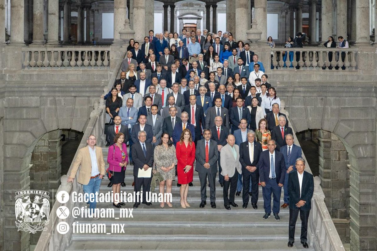FIUNAM_MX's tweet photo. La Dra. Patricia Dávila Aranda, primera mujer en ocupar la Secretaría General de la #UNAM, testigo de honor en la toma de protesta de la Ing. Celina González Jiménez, primera mujer al frente de la Sociedad de Exalumnos de la FI, #SEFI✨
@sefiorgmx @UNAM_MX
#OrgulloUNAM
#OrgulloFI https://t.co/unKwOvoP9t