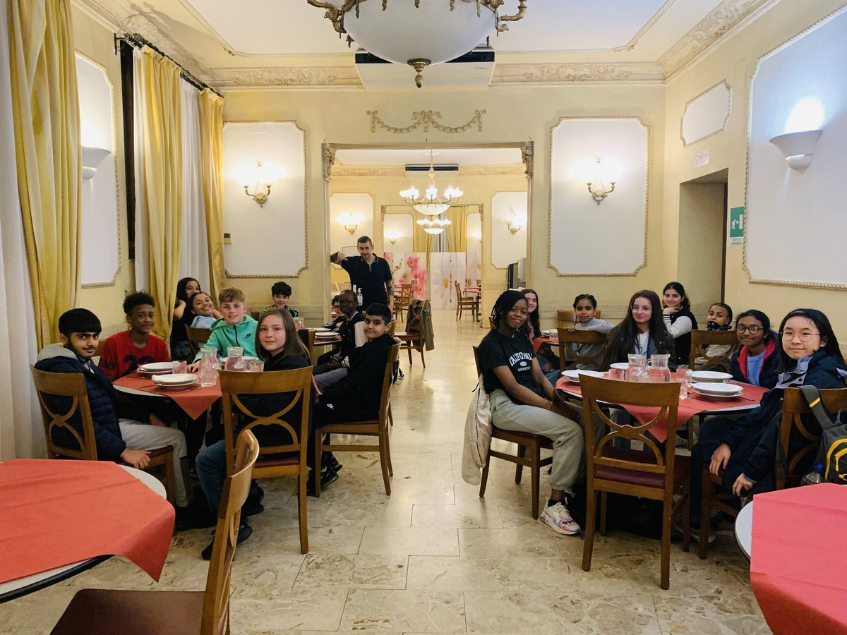 Here we are at our hotel in Rome, waiting for our dinner! We’re so excited to visit the Colosseum tomorrow!