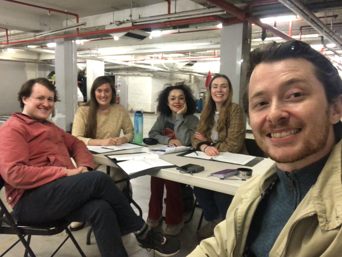 Fab rehearsal today for our rehearsed reading of ‘East of Adelaide’ - a new play by Julia Thurston ✨ 

📍 XYZ, London
🗓️ Sat 11th April, 7pm

🎟️ Tickets are on sale via our #edfringe crowdfunder greenlit.com/project/suppor…