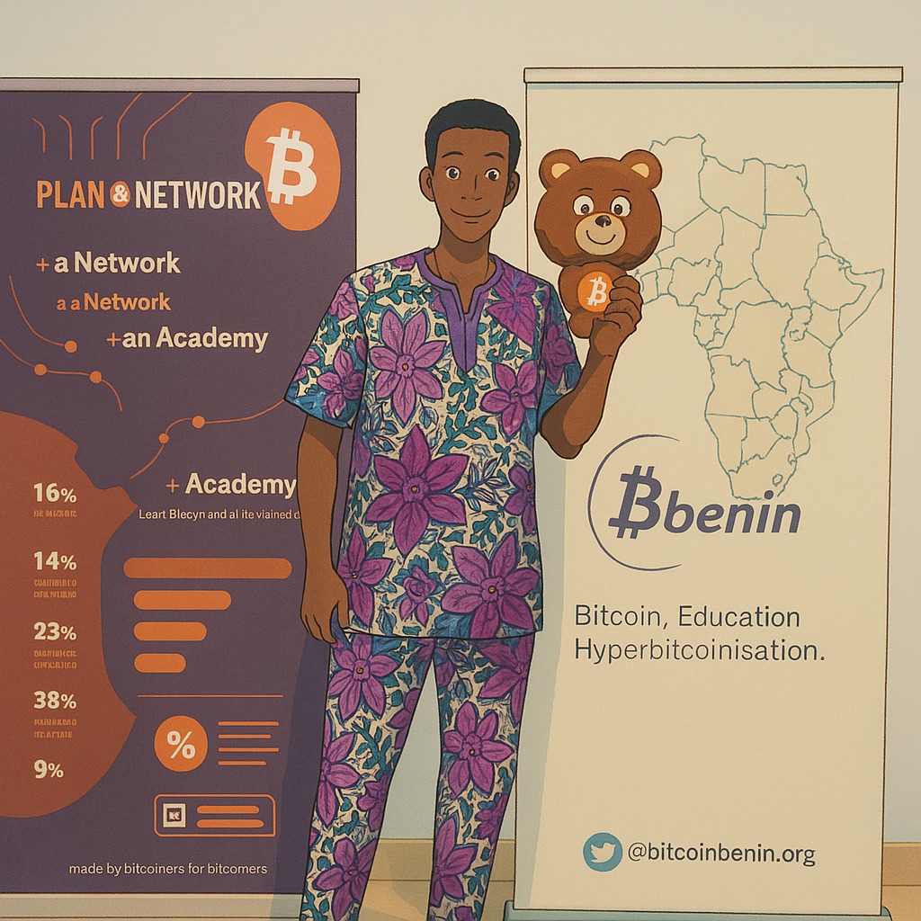 iamgeoffroy's tweet image. I met Paolo at the @BitcoinBenin Meetup. He's nice ⚡🤩.
Would you also like to meet Paolo? Come to the next Meetup.
See you soon ✌