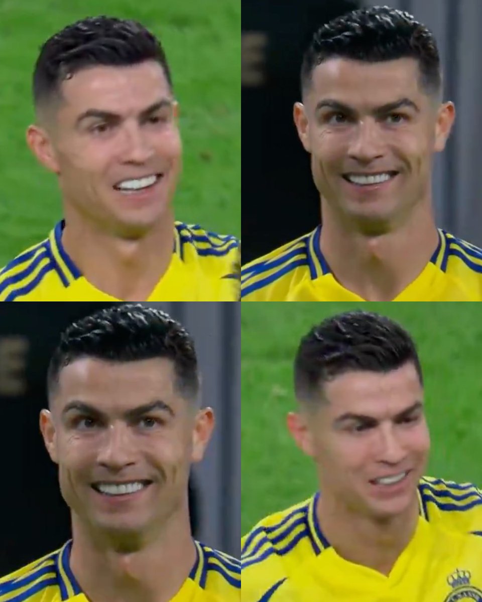 Sonríe Cristiano Ronaldo. SONRÍE EL FÚTBOL.