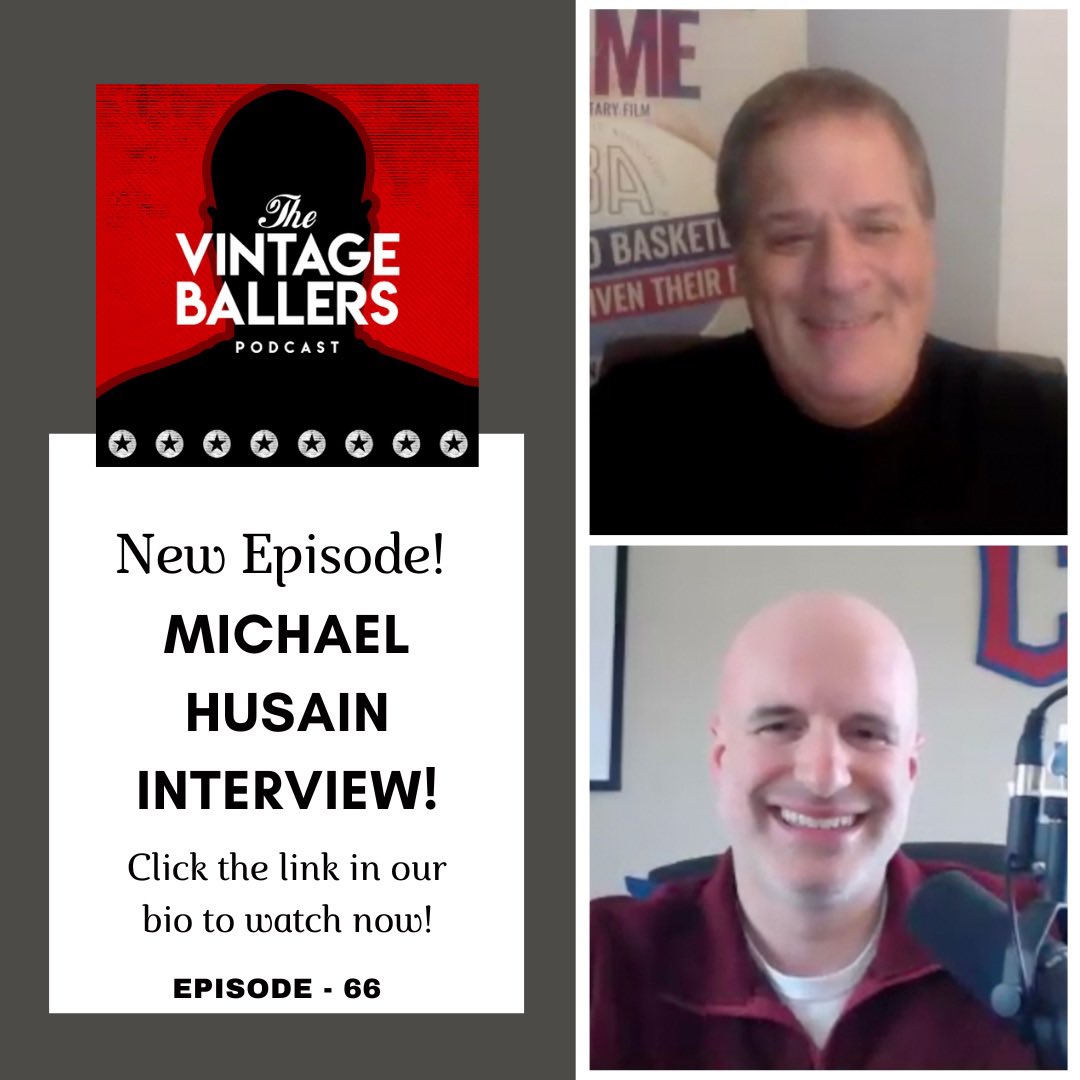 vintage_ballers's tweet photo. NEW EPISODE with writer, director and producer Michael Husain! 

https://t.co/MPLbrccpQc https://t.co/m7HA51ExOR