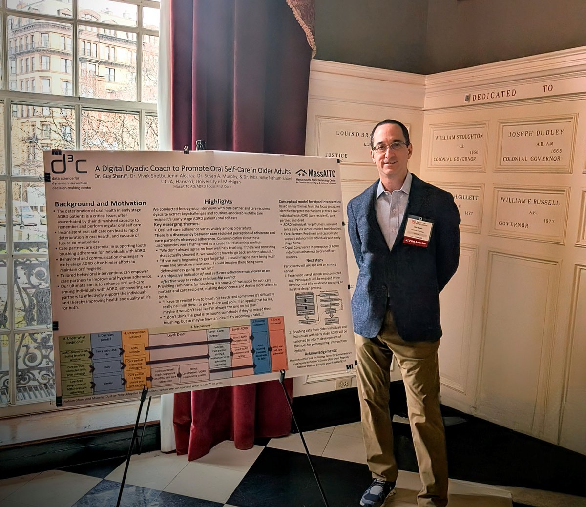 Congratulations to our collaborator Dr. Guy Shani on his poster at the third annual a2 National Symposium in Boston!