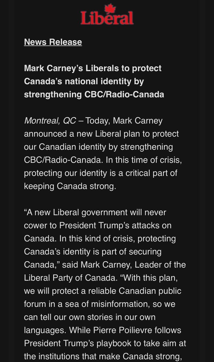 While the US Administration closes state-funded media, Canada‘s government does quite the opposite