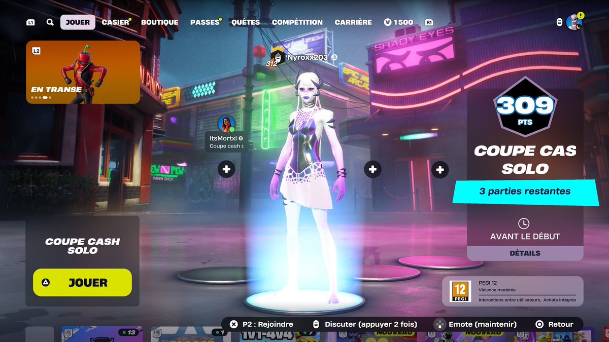 QUAL SOLO CASH CUP 🏆