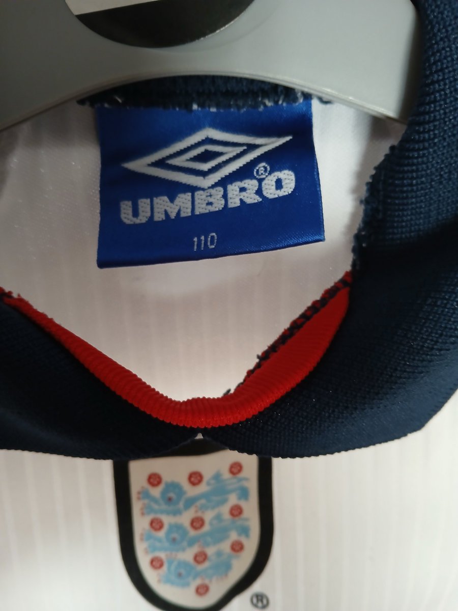 jimjam (@jamhunt663) on Twitter photo <a href="/shirts_original/">Charity Shop Finds' Football Shirts</a> found this original 1998 england shirt I would say it fits 3-4 year old if any one wants to pay £3 postage their welcome it <a href="/shirts_original/">Charity Shop Finds' Football Shirts</a> found this original 1998 england shirt I would say it fits 3-4 year old if any one wants to pay £3 postage their welcome it