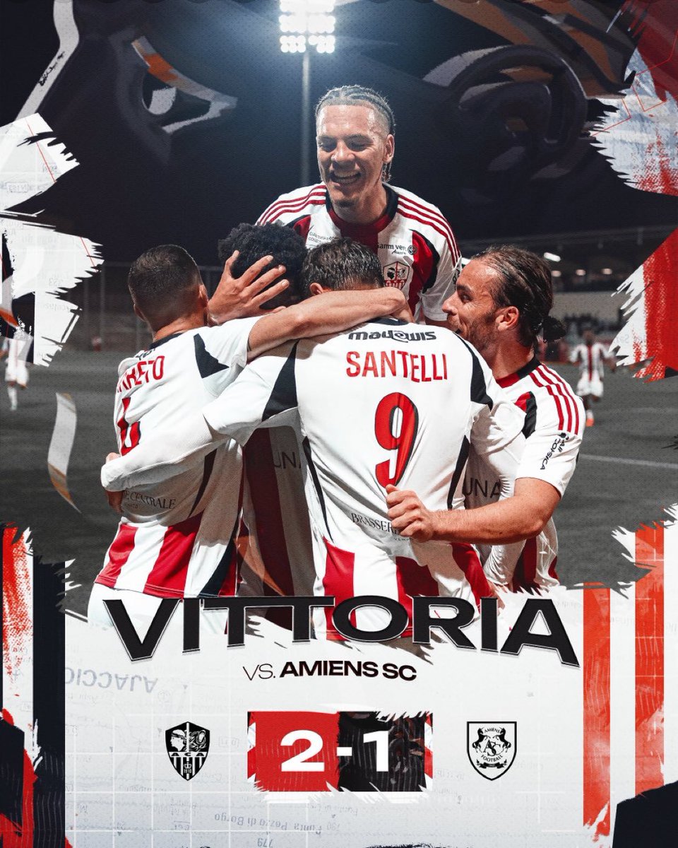 AbFab20147's tweet photo. Evviva! 🔴⚪️💪🏻🔴⚪️💪🏻#ACAASC 2-1 🎉 https://t.co/JkBhfPTAzf