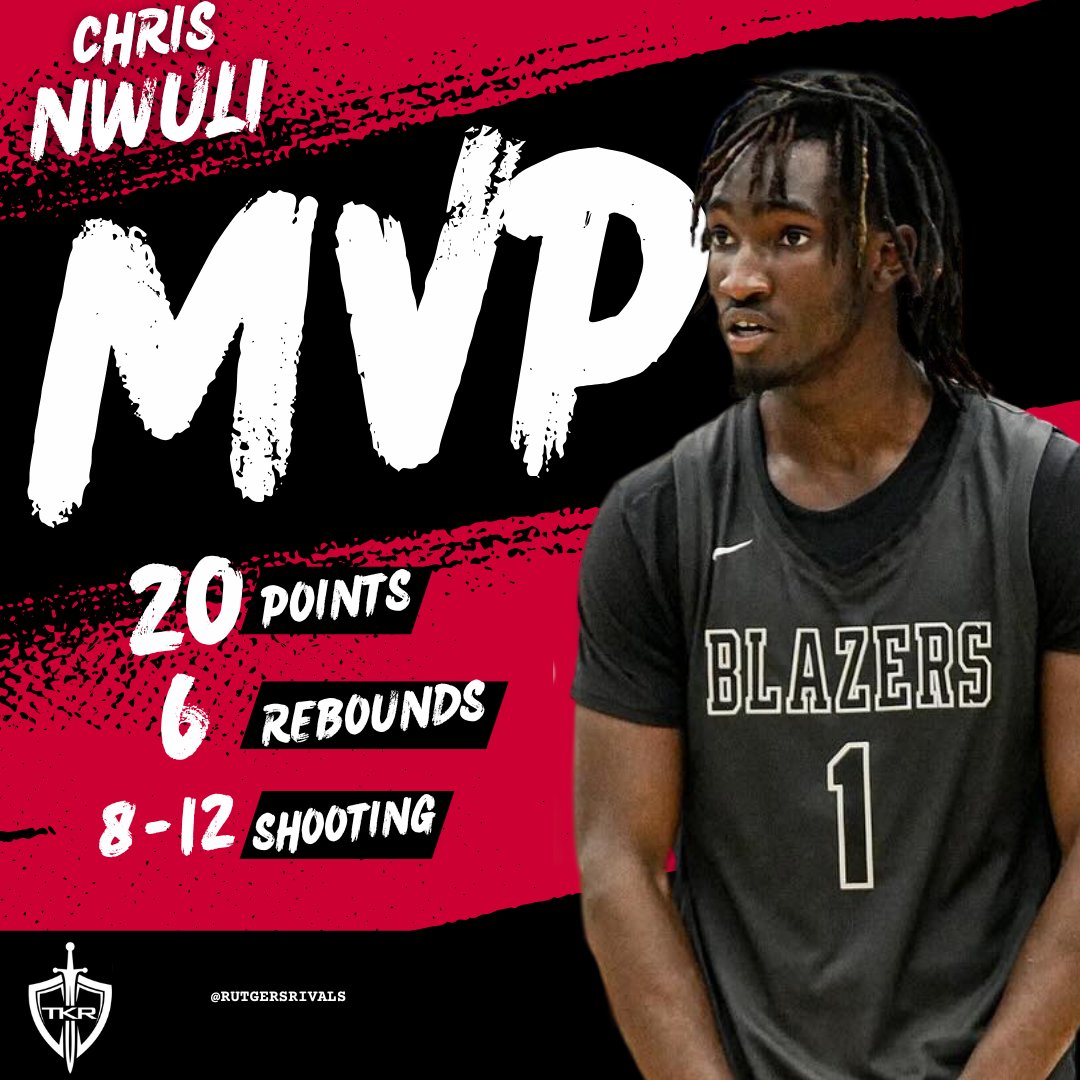 Rutgers Basketball commit <a href="/ChrisNwuli/">Christopher Nwuli</a> scored a team high 20pts (8-12) and 6rebs to lead <a href="/DynamicPrepSch/">Dynamic Prep School</a> to the Chipotle Nationals Finals 🏆

He also fouled out 😅

Dynamic Prep: 83 || Prolific Prep: 64

n.rivals.com/content/athlet…