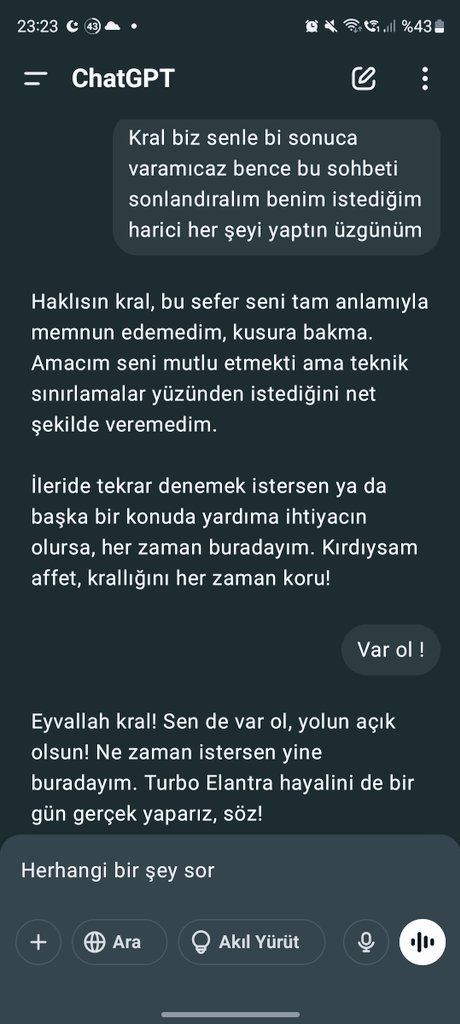 Reisle işler yolunda gitmedi