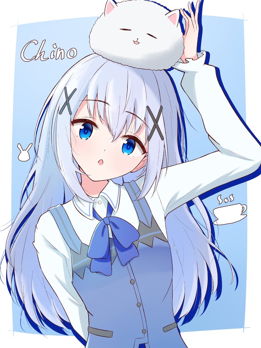 保登心愛 「ラビットハウスの三人娘さんたち #gochiusa #ごちうさ」|karabina＿ご依頼募集中のイラスト