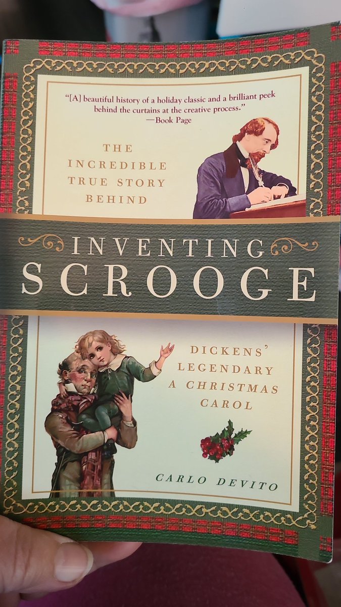 chartke's tweet photo. If you're a fan of Charles Dickens or A Christmas Carol, you'll really enjoy this book about how A Carol was written and the influences that formed the beloved story. Great insights into Dickens- his process and his past. #bookrevolution #christmasinApril #CharlesDickens https://t.co/fgFpSwcZ3l