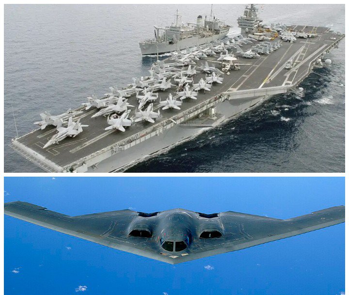 كشف السيد القائد اليوم في كلمته عن مشاركة قاذفة القنابل الأمريكية في العدوان على اليمن، وهذا يعتبر قمة الفشل الأمريكي ، فكل ما كان يُخيف العالم به لم يعد له قيمة بعد فشله في العدوان على اليمن ، حاملات الطائرات أصبحت بلا هيبة ولا ردع ومعها الآن قاذفة القنابل ..

فماذا تبقى لدى