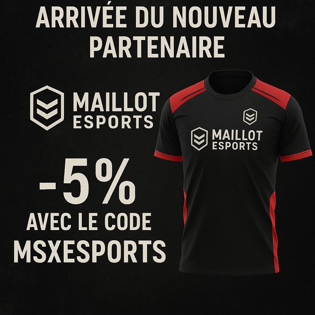 Nouveaux Partenairs <a href="/LeMaillotEsport/">Le Maillot Esport 👕</a>