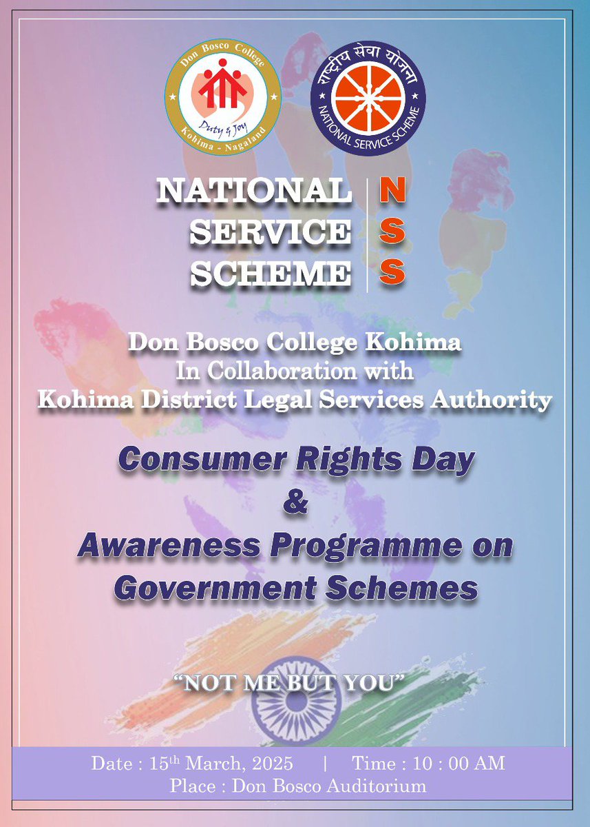 NssDon's tweet photo. NSS, DBCK#Awareness programme on Govt. schemes in collab with Kohima District Legal Services Authority on 15/03/2025. @_NSSIndia @mybharatgov @nss_rdguwahati @sno_nss https://t.co/3v6rDTwh8D