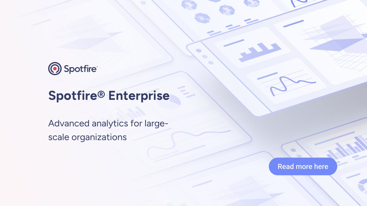 BryShoe's tweet image. 🏢 Enterprise-grade Analytics for Data-driven Organizations

Streamline operations, ensure compliance, and foster collaboration at scale with Spotfire Enterprise: spr.ly/6014Fg2Pi

#VisualDataScience #SpotfireEnterprise