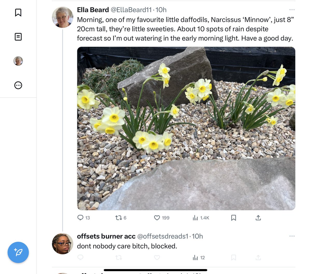 Not sure what I did to deserve this. Takes all sorts I suppose. Next time why not just be kind and scroll on by!