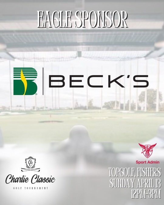 A huge thank you to Eagle sponsor Beck’s for supporting the 5th Annual Charlie Classic Golf Tournament! Your generosity helps make this event a success, and we couldn’t do it without you!